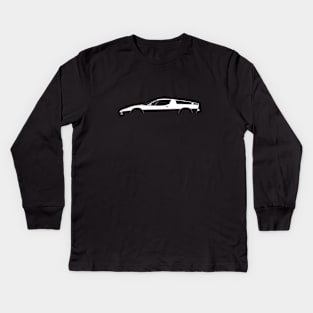 Maserati Bora Silhouette Kids Long Sleeve T-Shirt